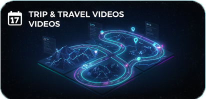 Travel and trip documentary videos